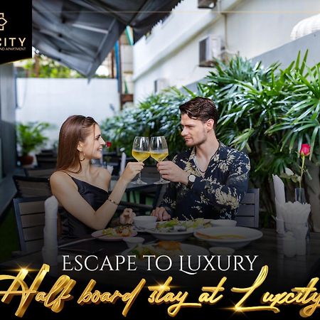 Luxcity Hotel & Apartment Phnom Penh Exteriör bild